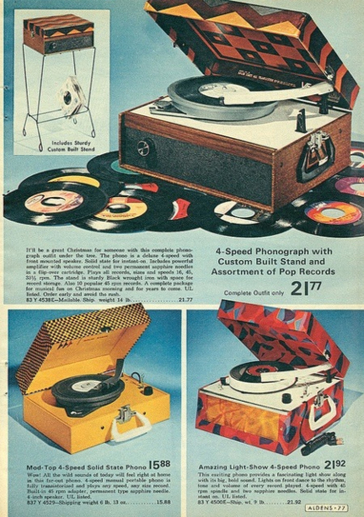 Vintage Catalog Page Of Box Record Players | Antiques & Vintage Collectibles | Scoop.it