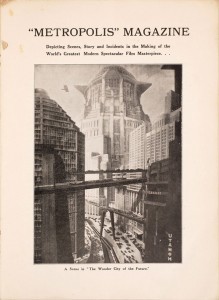 Metrópolis: recuperan un programa de 1927 de la mítica obra de Fritz Lang | Chismes varios | Scoop.it