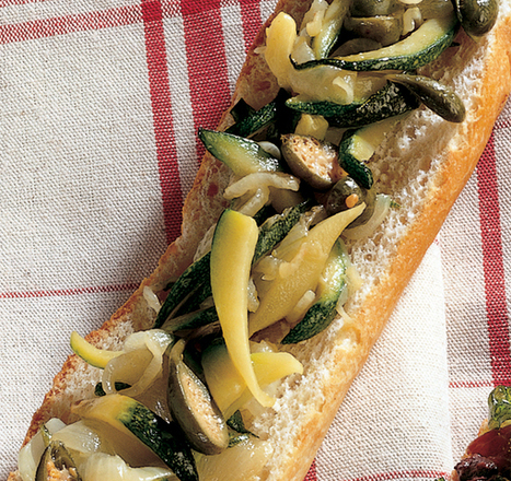 Bruschetta met ui en courgette | La Cucina Italiana | La Cucina Italiana - De Italiaanse Keuken - The Italian Kitchen | Scoop.it