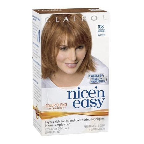 Clairol Nice ‘n Easy Hair Color 108 Natural Reddish Blonde 1 Kit (Pack of 3) | Hair Products Online | Scoop.it