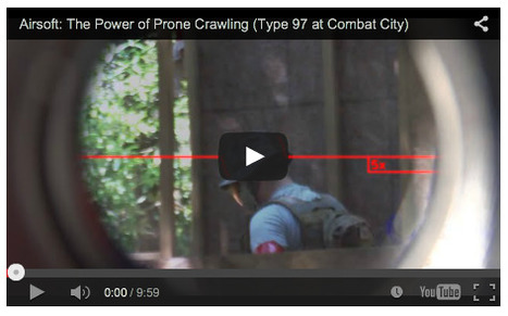 Airsoft: The Power of Prone Crawling (Type 97 at Combat City) - TopHatRunner Airsoft on YT | Thumpy's 3D House of Airsoft™ @ Scoop.it | Scoop.it