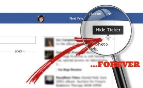 Facebook supprime enfin le Ticker du fil d'actualité | Smartphones et réseaux sociaux | Scoop.it