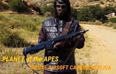 YES!!!! - Deluxe AIRSOFT 1968 PLANET of the APES Gorilla rifle - apeman63 on YouTube | Thumpy's 3D House of Airsoft™ @ Scoop.it | Scoop.it