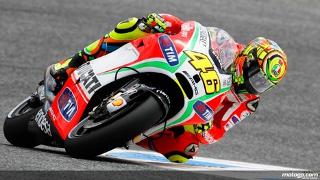 Photo | Valentino Rossi, Ducati Team, Estoril RAC | motogp.com · | Ductalk: What's Up In The World Of Ducati | Scoop.it