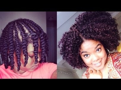 Natural Hair Updated Flat Twist Out Natural