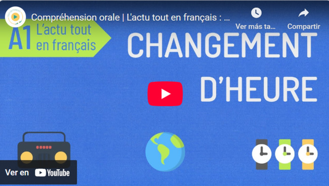 Le changement d'heure | POURQUOI PAS... EN FRANÇAIS ? | Scoop.it