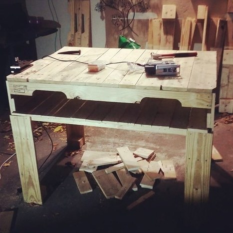 Pallet Work Bench 1001 Pallets Ideas Sco