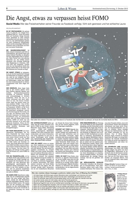 FOMO - Die st&auml;ndige Angst etwas zu verpassen | Medienkompetenz | Scoop.it