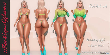 Cristel Set January 2022 Gift by BoutiqueGglam | Teleport Hub - Second Life Freebies | Second Life Freebies | Scoop.it