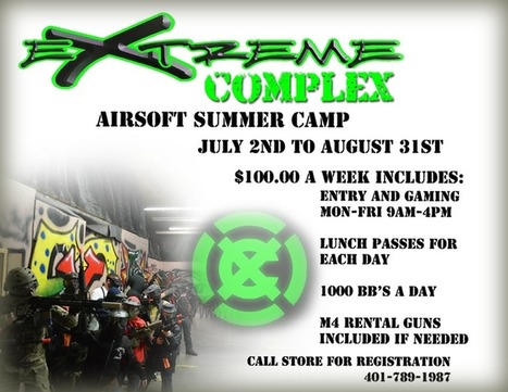 Airsoft Summer Camp - Rhode Island's Extreme Complex | Thumpy's 3D Airsoft & MilSim EVENTS NEWS ™ | Scoop.it