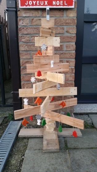 [Projet palettes] Créer un #sapin en #palettes par Civodul5 sur le #CDB | DIY Palettes | Scoop.it
