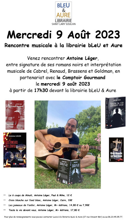 Rencontre musicale et littéraire à Saint-Lary le 9 août | Vallées d'Aure & Louron - Pyrénées | Scoop.it