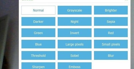 Photo Mirror, toma fotos con tu webcam y aplícales originales efectos | TIC & Educación | Scoop.it