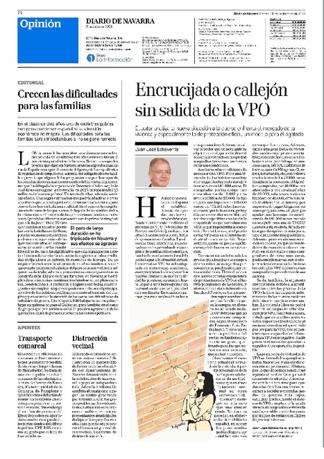 Encrucijada o callejón sin salida en la VPO | Ordenación del Territorio | Scoop.it