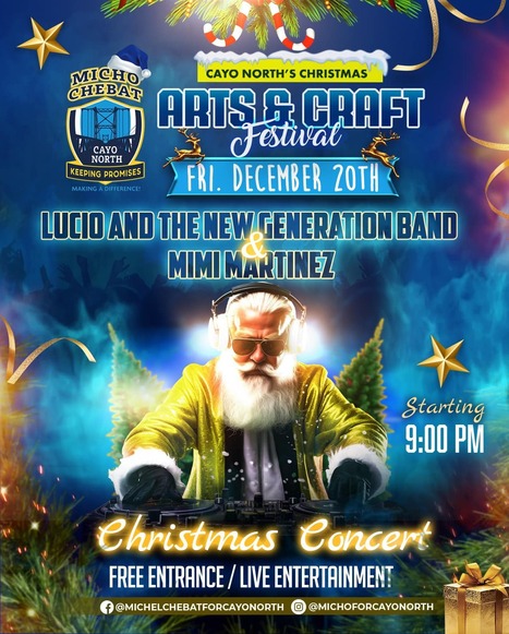 Lucio & the New Generation Band Christmas Concert 2024 | Cayo Scoop!  The Ecology of Cayo Culture | Scoop.it