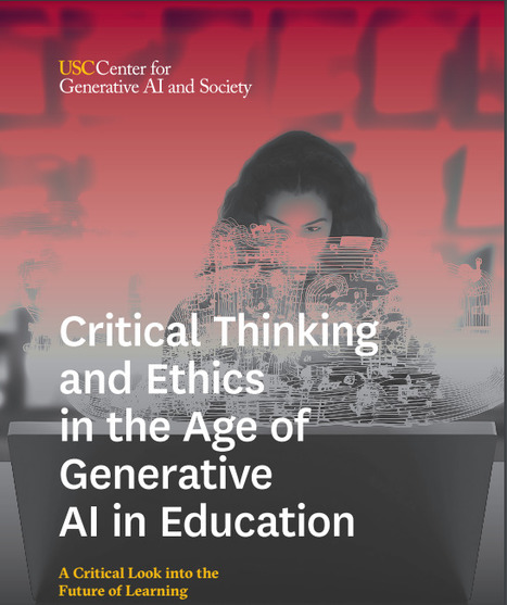 [PDF] Critical Thinking and Ethics in the Age of Generative AI in Education | E-Learning - Digital Technology in Schools - Distance Learning - Distance Education | Scoop.it