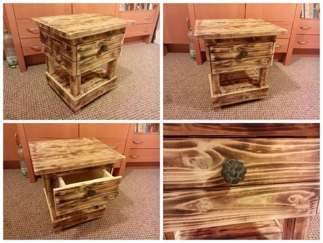 Night Stand Made From Old Pallet Wood | 1001 Pallets ideas ! | Scoop.it