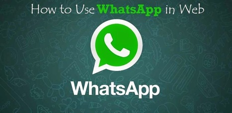 How to Install WhatsApp Web on Google Chrome | Leo Pixel | iGeneration - Humane Use of Technology in an AI world (Pedagogy & Digital Innovation) | Scoop.it