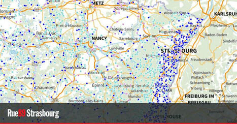 Une carte du gouvernement pour connaître le taux de PFAS dans l'eau potable | Alsace Actu | Scoop.it