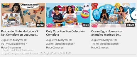 Generación Niños YouTubers: análisis de los canales YouTube de los nuevos fenómenos infantiles | Aznar Díaz |  | Comunicación en la era digital | Scoop.it