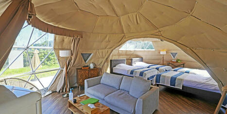 N’allez plus au camping, faites du « glamping » ! | Les evolutions de l'offre touristique | Scoop.it