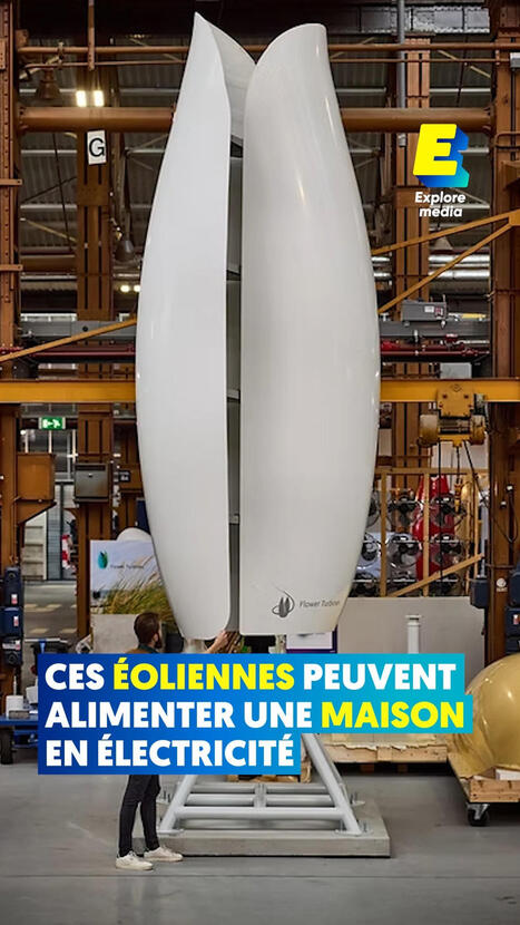 [vid&eacute;o] Ces &eacute;oliennes peuvent alimenter une maison en &eacute;lectricit&eacute;⚡ | Energie & stockage : des innovations pour un monde durable | Scoop.it