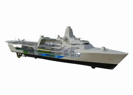 Avec le Multi Role Support Ship, Britanniques et Néerlandais conçoivent le croiseur porte-hélicoptères d'assaut | DEFENSE NEWS | Scoop.it