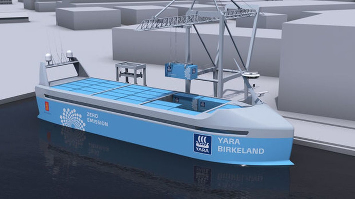 The world’s first crewless cargo ship will launch next year #digitalTransformation #WhyItMatters | WHY IT MATTERS: Digital Transformation | Scoop.it