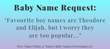 Boy Names like Elijah? (Five-Name Friday) – | Name News | Scoop.it