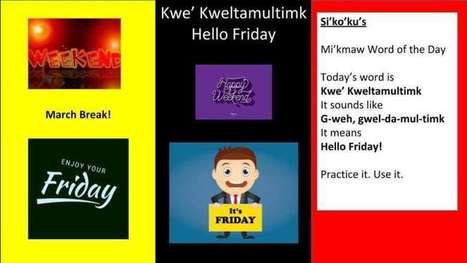 How these Grade 9 students are promoting the Mi'kmaw language, 1 word at a time | CBC News | Language and Culture | Scoop.it