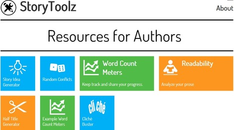 StoryToolz: Story Idea Generator and More for Authors | Eclectic Technology | Scoop.it