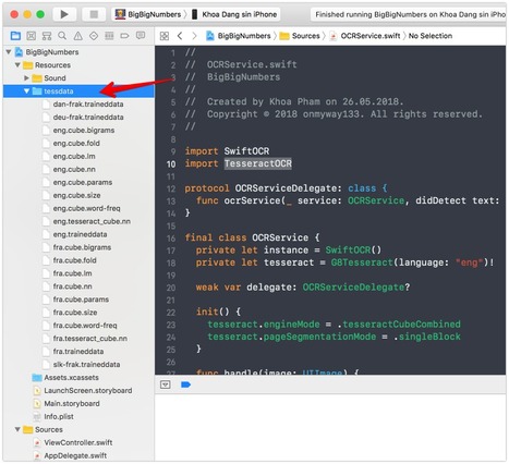 Vision in iOS: Text detection and Tesseract recognition | Mobile Technology | Scoop.it