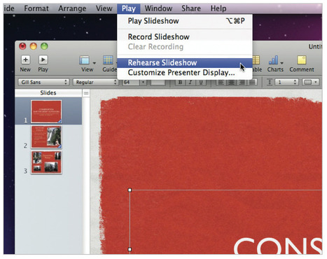 iWork Tutorial: Rehearse your slideshow and customise the display in Keynote | iCreate | Digital Presentations in Education | Scoop.it