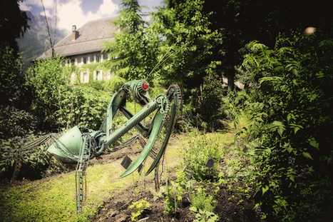 Exposition des cr&eacute;ations animales en acier 100% recycl&eacute; et recyclables de Sylvain Perouze Ch&acirc;teau des Allues Saint-Pierre-d&rsquo;Albigny | Landart, art environnemental | Scoop.it