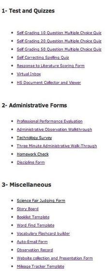 20 Google Forms for Teachers | Strictly pedagogical | Scoop.it