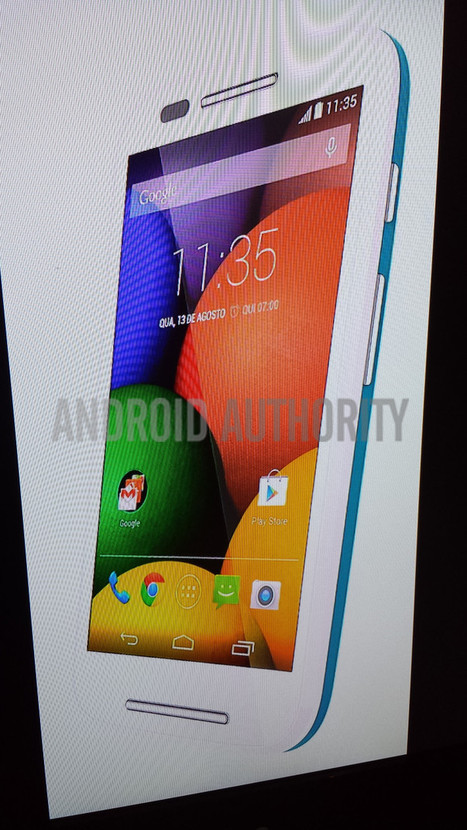 Exclusive: Leaked photos of the Moto E - Android Authority | Android Discussions | Scoop.it