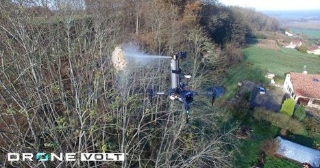 DRONE VOLT deploys the SPRAY HORNET for the eradication of the Asian hornet - sUAS News | Remotely Piloted Systems | Scoop.it