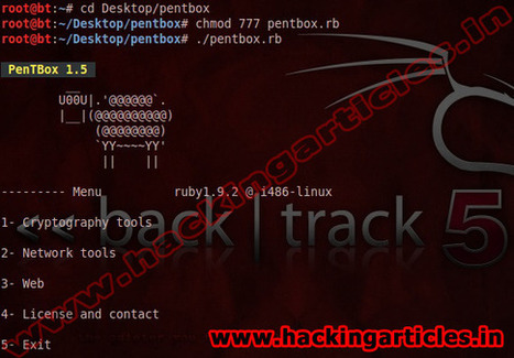PentBox Tutorial (A Penetration Testing Tool) | Hacking Articles | opexxx | Scoop.it