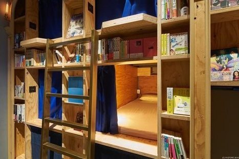 L’ostello del Giappone dove dormire tra i libri (FOTO) | EcoTurismo e Mobilità Sostenibile | Scoop.it