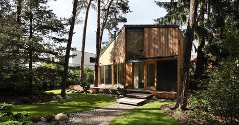 [inspiration] Un studio en bois discrètement intégré dans le jardin | Build Green, pour un habitat écologique | Scoop.it