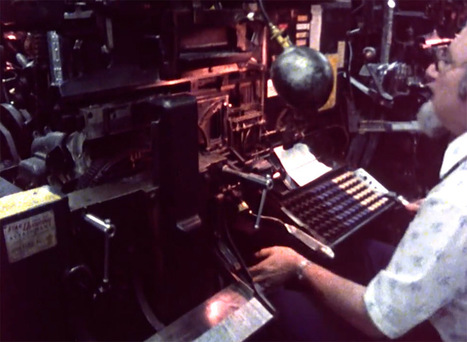 A Fascinating Film About the Last Day of Hot Metal Typesetting at the New York Times | Design, Science and Technology | Scoop.it