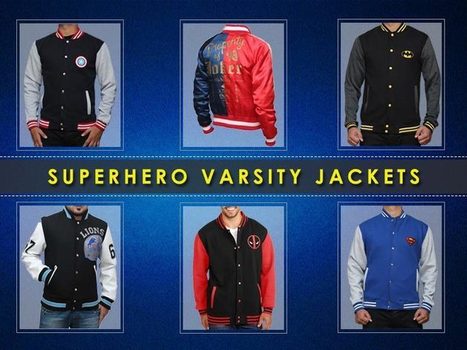 superhero varsity jackets