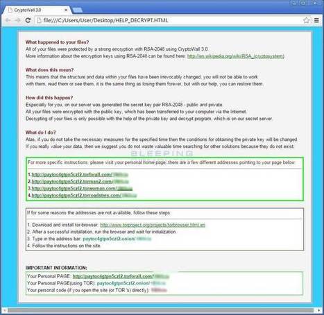 CryptoWall and HELP_DECRYPT Ransomware Information Guide and FAQ | Win 8 | Scoop.it