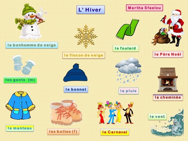 L'hiver | POURQUOI PAS... EN FRANÇAIS ? | Scoop.it