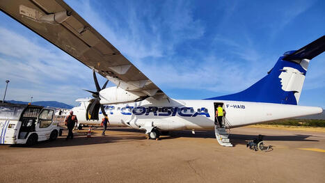 Cinq ATR sur sept &agrave; l&rsquo;arr&ecirc;t : Air Corsica cherche l&rsquo;origine d&rsquo;odeurs signal&eacute;es &agrave; bord | AERONAUTIQUE NEWS - AEROSPACE POINTOFVIEW - AVIONS - AIRCRAFT | Scoop.it