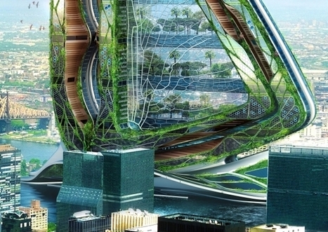 [UTOPIES] L'architecte Vincent Callebaut travaille le biomimétisme pour "fantasmer la ville" | Le BONHEUR comme indice d'épanouissement social et économique. | Scoop.it