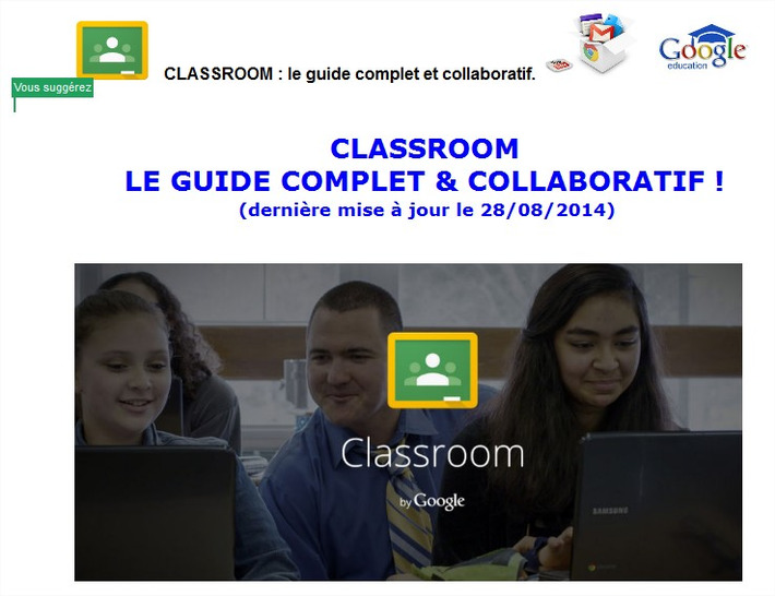 Guide complet Google Classroom | TIC, TICE et IA mais... en français | Scoop.it