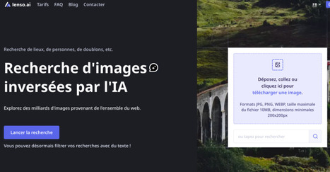 Lenso. La recherche d'images avec IA | Ressources Community Manager | Scoop.it