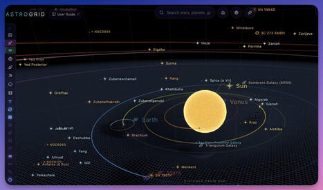 AstroGrid : explorer le syst&egrave;me solaire en 3D gratuitement dans le navigateur | Veille &Eacute;ducative - L'actualit&eacute; de l'&eacute;ducation en continu | Scoop.it