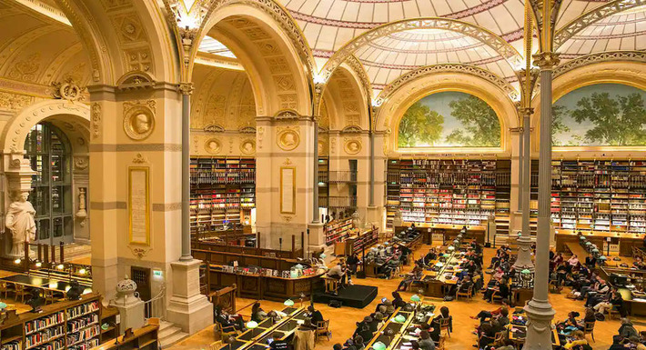 Cette bibliothèque à Paris classée aux Monuments Historiques abrite plus de 500 000 livres et même des œuvres d’art ! – | Découvrir, se former et faire | Scoop.it